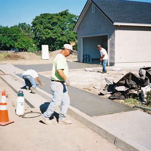 All forms of specialty concrete provided.