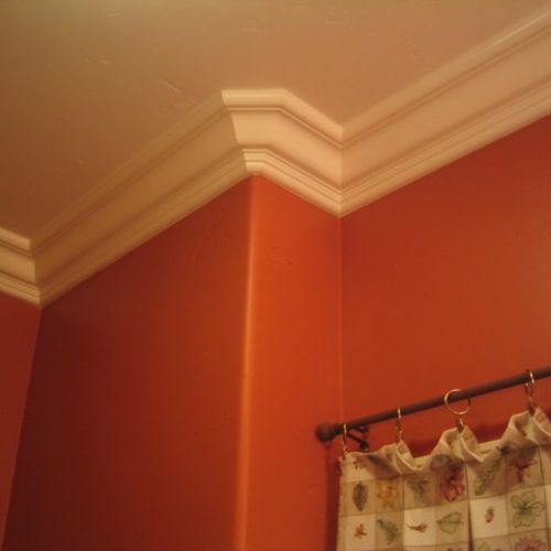 Crown molding and trim work