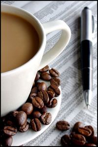 Coffee gets the creativity moving...