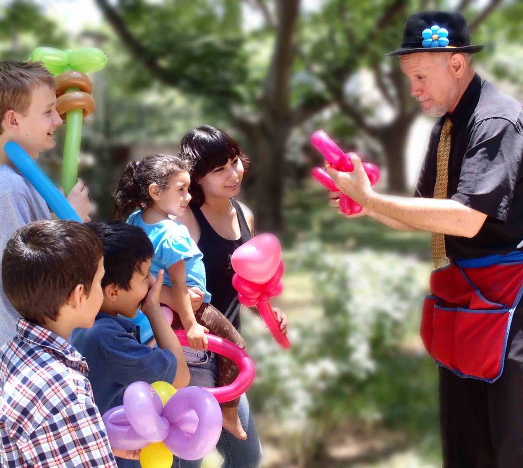 Birthday Party Balloon Twisting
