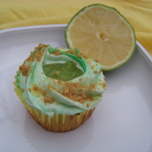 Very Key Lime pie cupcake
