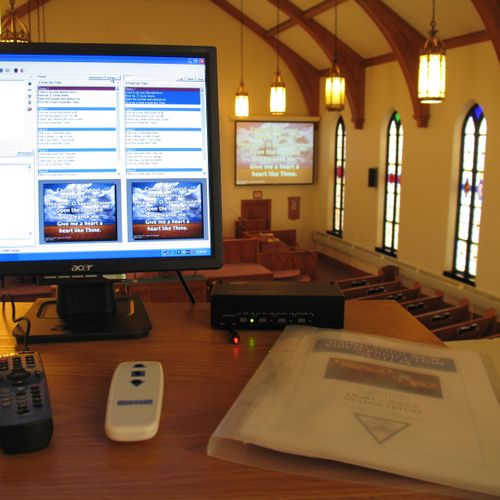 Church Video Projection System