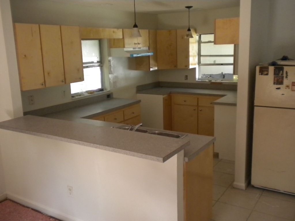 after we went in. Did this kitchen in 5 days.