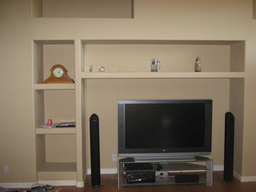 built in entertainment center