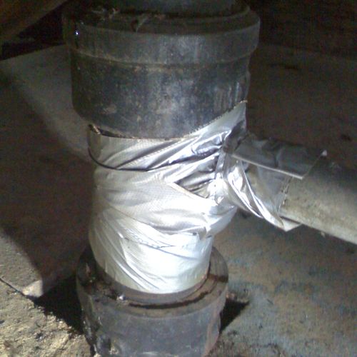 DuctTape Fix #2 - Attach a new plumbing vent to an