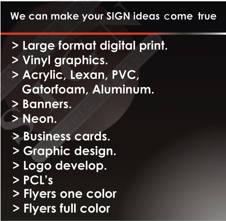 IND Sign Graphic Designer