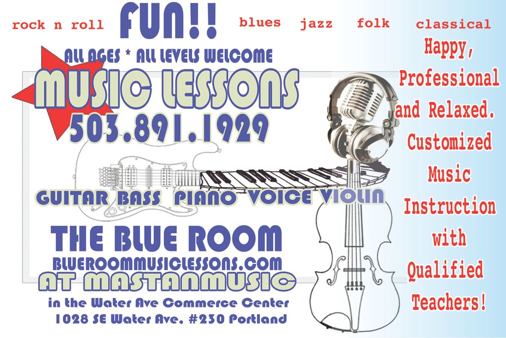 Blue Room Music Lessons