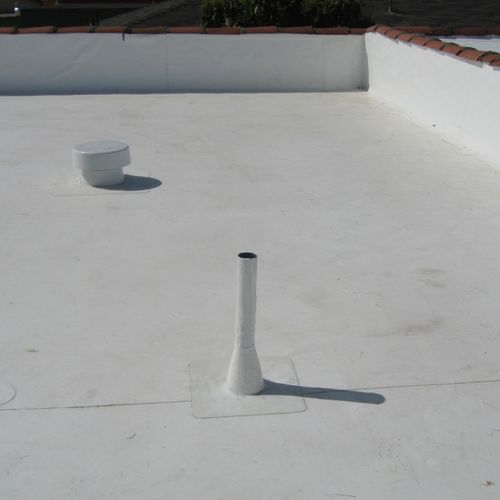 IB Systems 50 Mil PVC Single Ply cool roofing memb