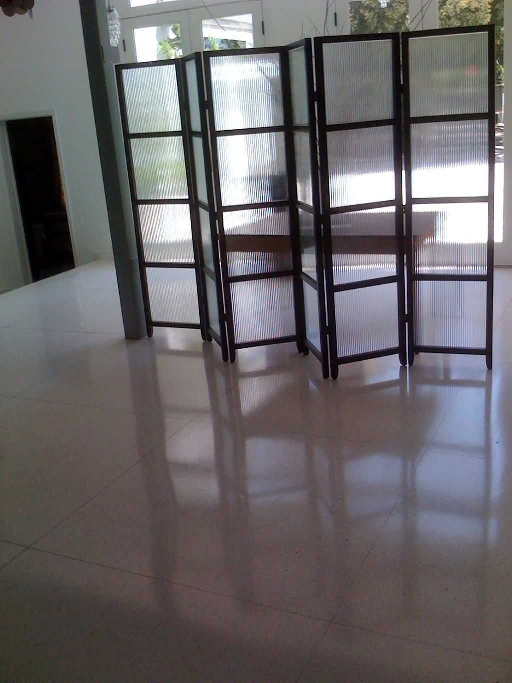 Terrazzo floors polishing, concrete floor polishin
