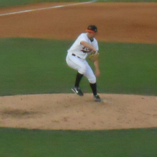 Pitching in the Carolina League 2010