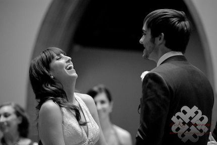 wedding ceremony at Nazareth Chapel