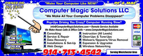 Computer Magic Solutions, LLC - Ad