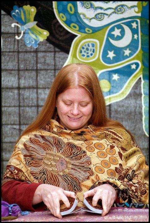 Joy at an outdoor Metaphysical Festival. September