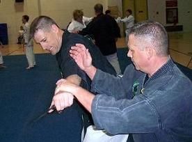 Members from Wyoming and Colorado train with knife