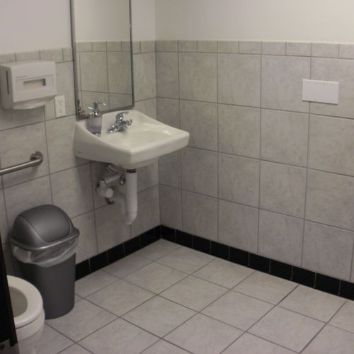 Handicap restroom