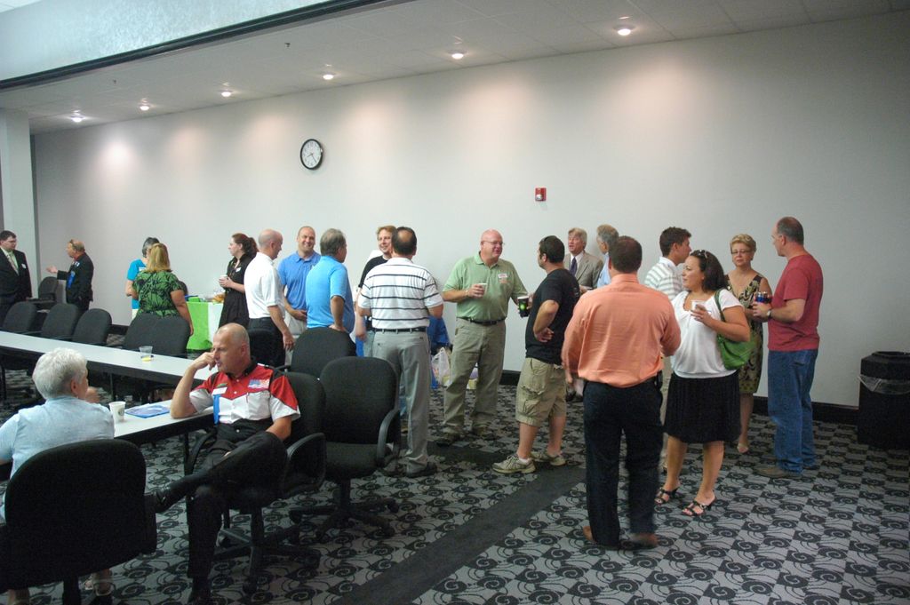 Lake Norman Chamber of Commerce members gather at 