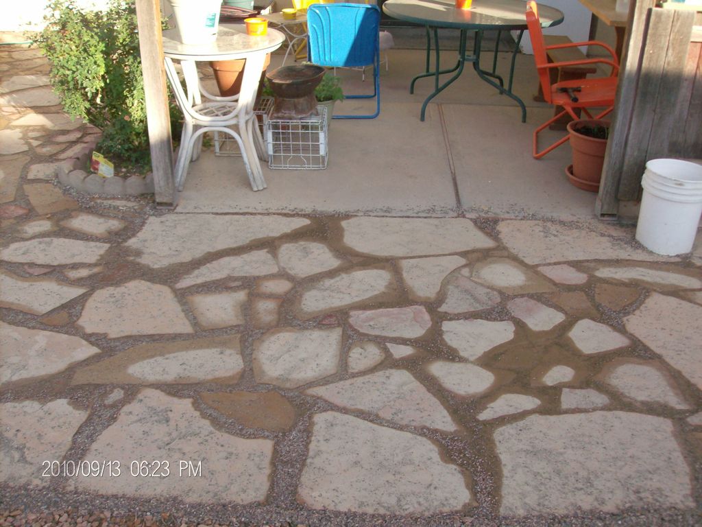 Flagstone Patio.