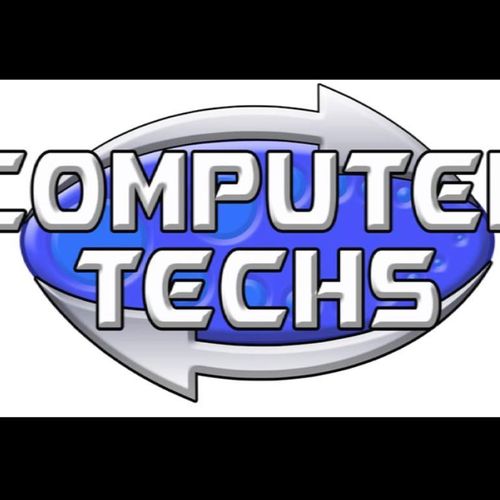 Logo for computer company
