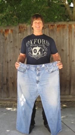 Dan Simpson.  Before - 330lbs After 220lbs.