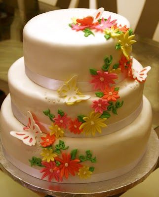 Butterfly Wedding Cake
