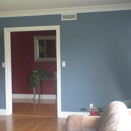 Living room repaint