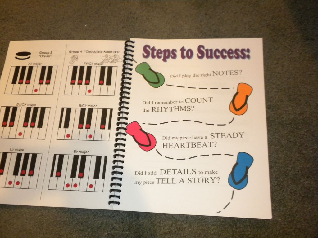 Students receive an assignment journal created esp