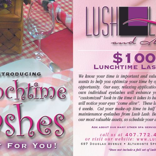 Lunchtime Lashes