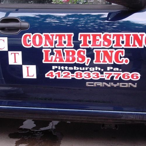 Vehicle lettering