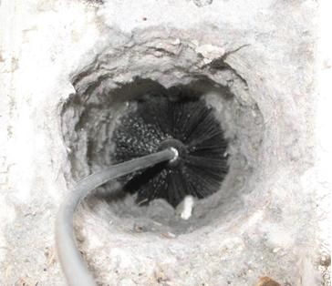 A look at a dryer vent cleaning.
