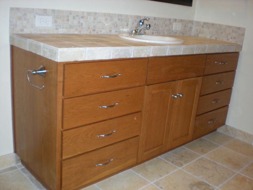We also build custom cabinets in our shop. These a
