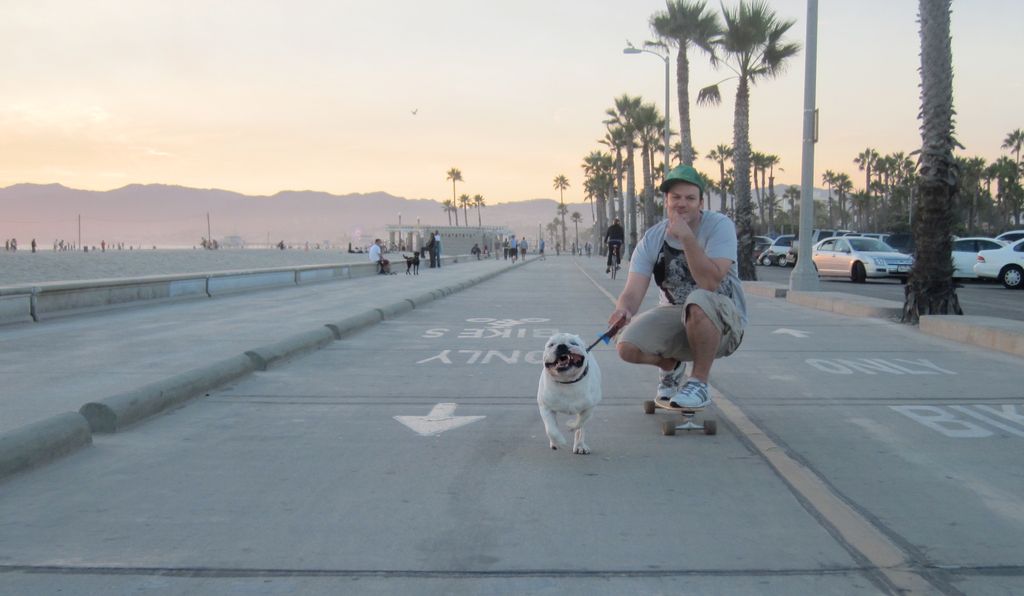 when I'm not doing some mograph, I'm skateboarding