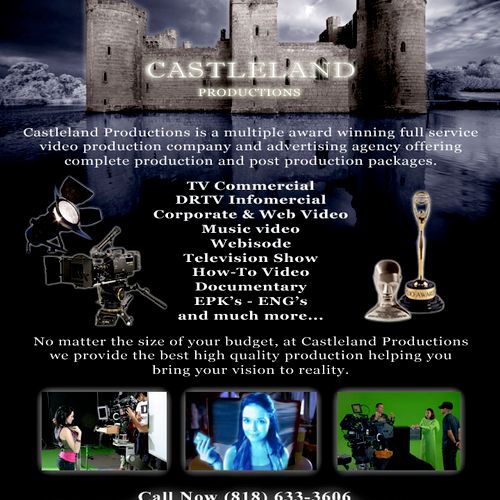 Castleland Productions flyer