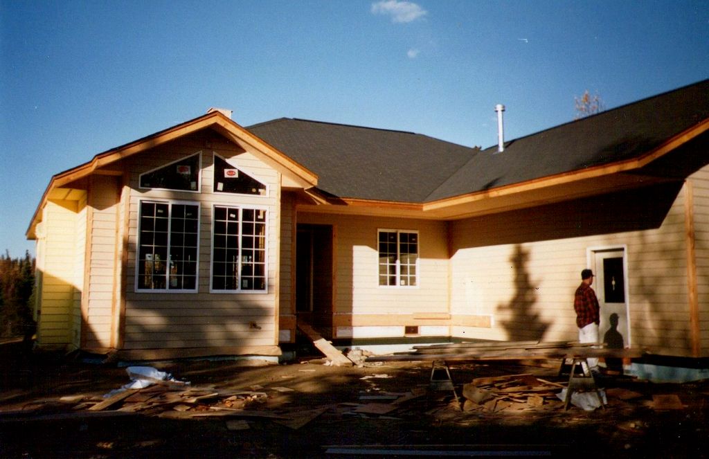 New home  -  Frame to finish