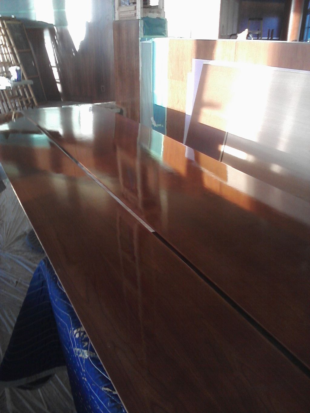 Millwork on commercial facility