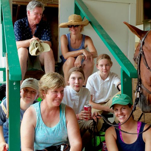 Wholesome family place - some of our 4-H folks