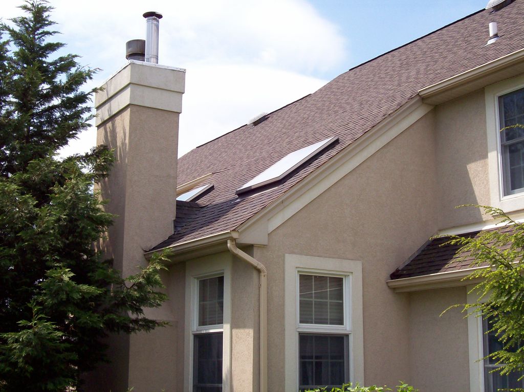 Dryvit constructed house AFTER washing.