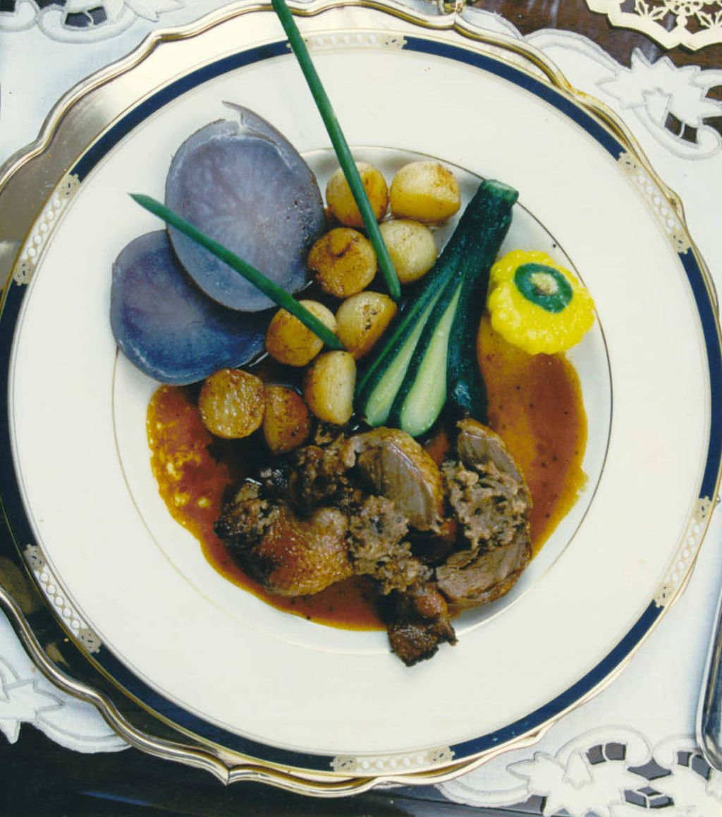 Squab with Truffles & Foie Gras

Used with permiss