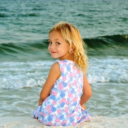 Our favorite little beach bunny.