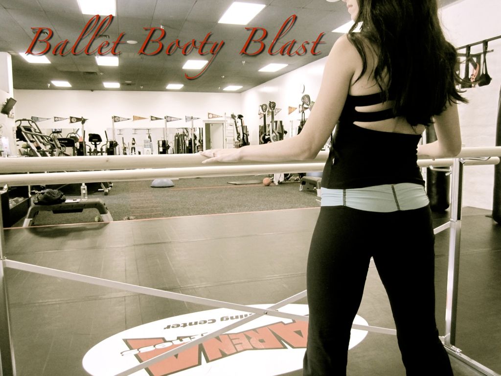 Ballet Booty Blast classes integrate ballet bars f