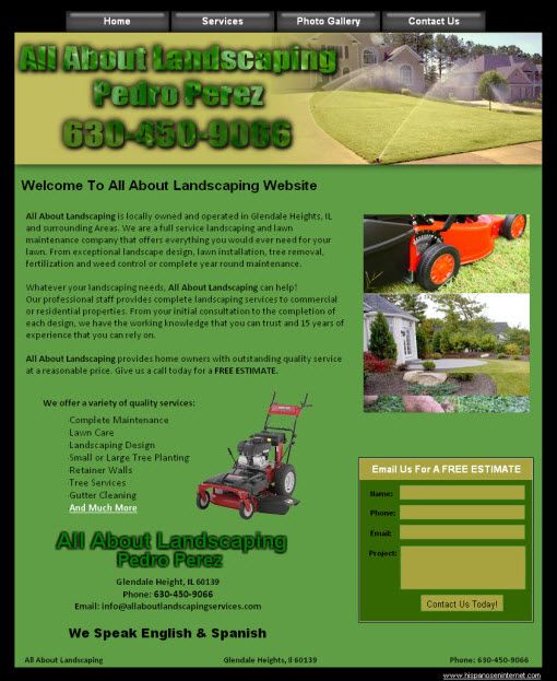 All About Landscaping