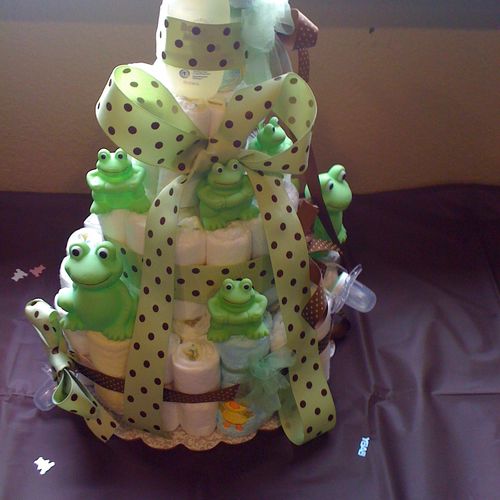 Diaper Cakes customized to fit your theme
