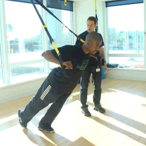 TRX Suspension Training is a total body conditioni