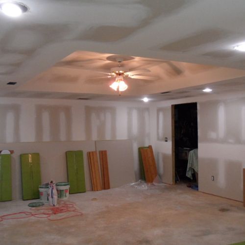 Drywall n Hardwoo Floor Work