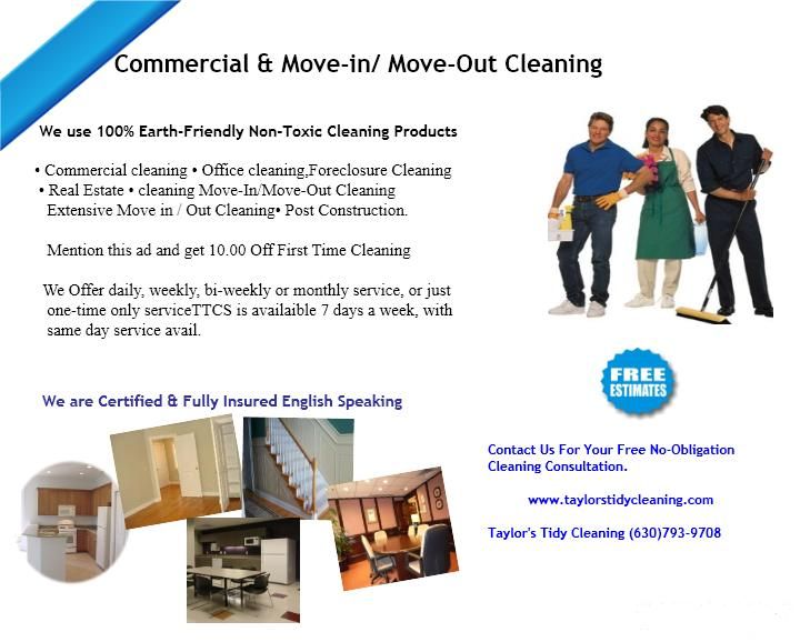 Taylor's Tidy Cleaning Service