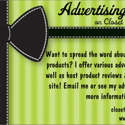 Check out my advertising options available:
http:/