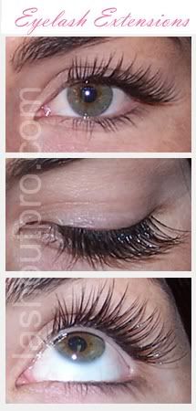 Before and After Lashes