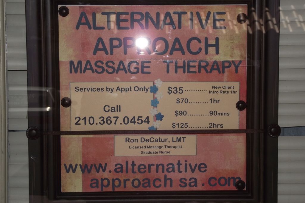 Alternative Approach Massage Therapy