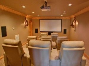 A home theater