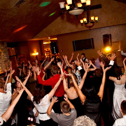 DJ Wedding reception at Ptarmigan Country Club