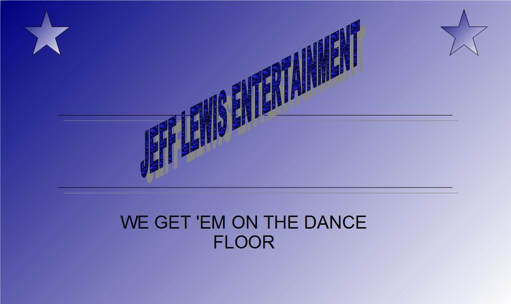 Jeff Lewis Entertainment